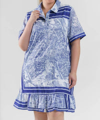 Joh - Women's Jeffera Printed Woven Dress