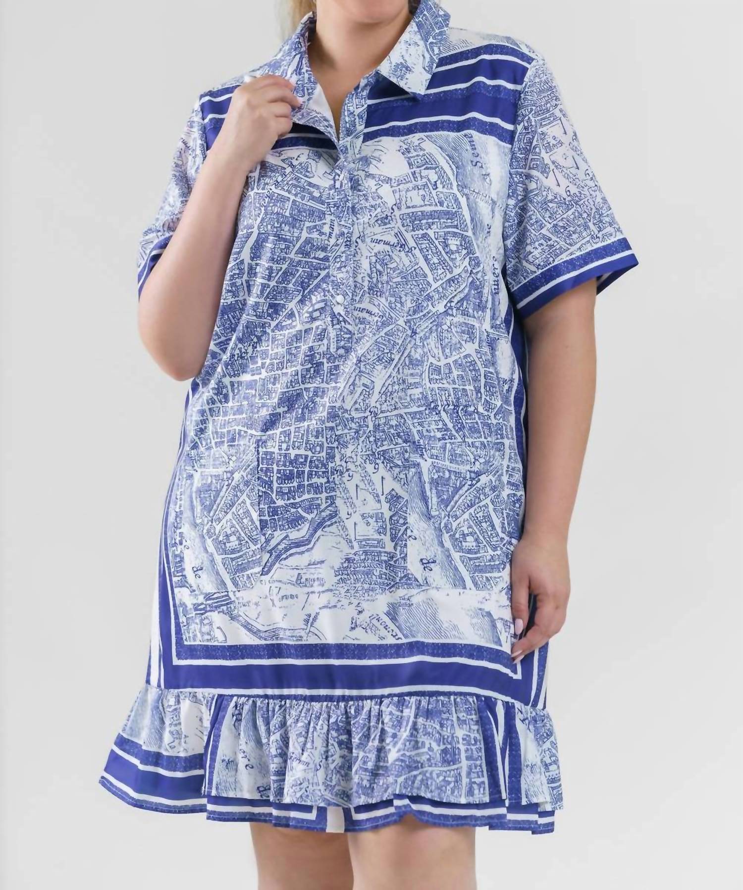 Joh - Women's Jeffera Printed Woven Dress