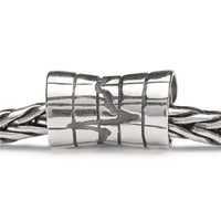 Trollbeads Heart Beat Sterling Bead in silver - women's jewelry - detail view
