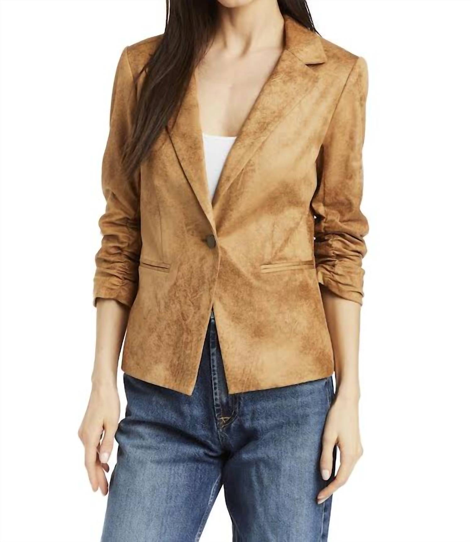 Drew - Serena Faux Suede Blazer