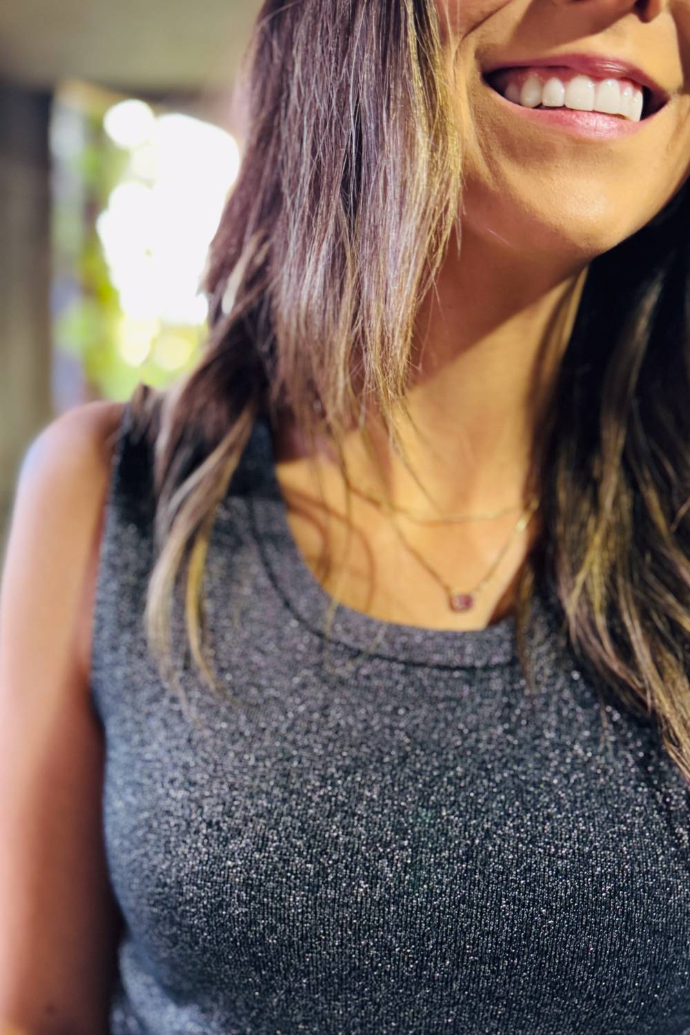 Pure Amici - Tank Top W/lurex
