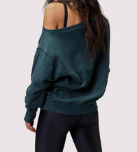 Spiritual Gangster - Vida Off Shoulder Sweatshirt