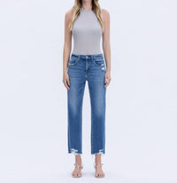 Lovervet - Straight Leg High Rise Jeans