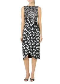 Chiara Boni - Gekan Polka Dot Sheath Dress