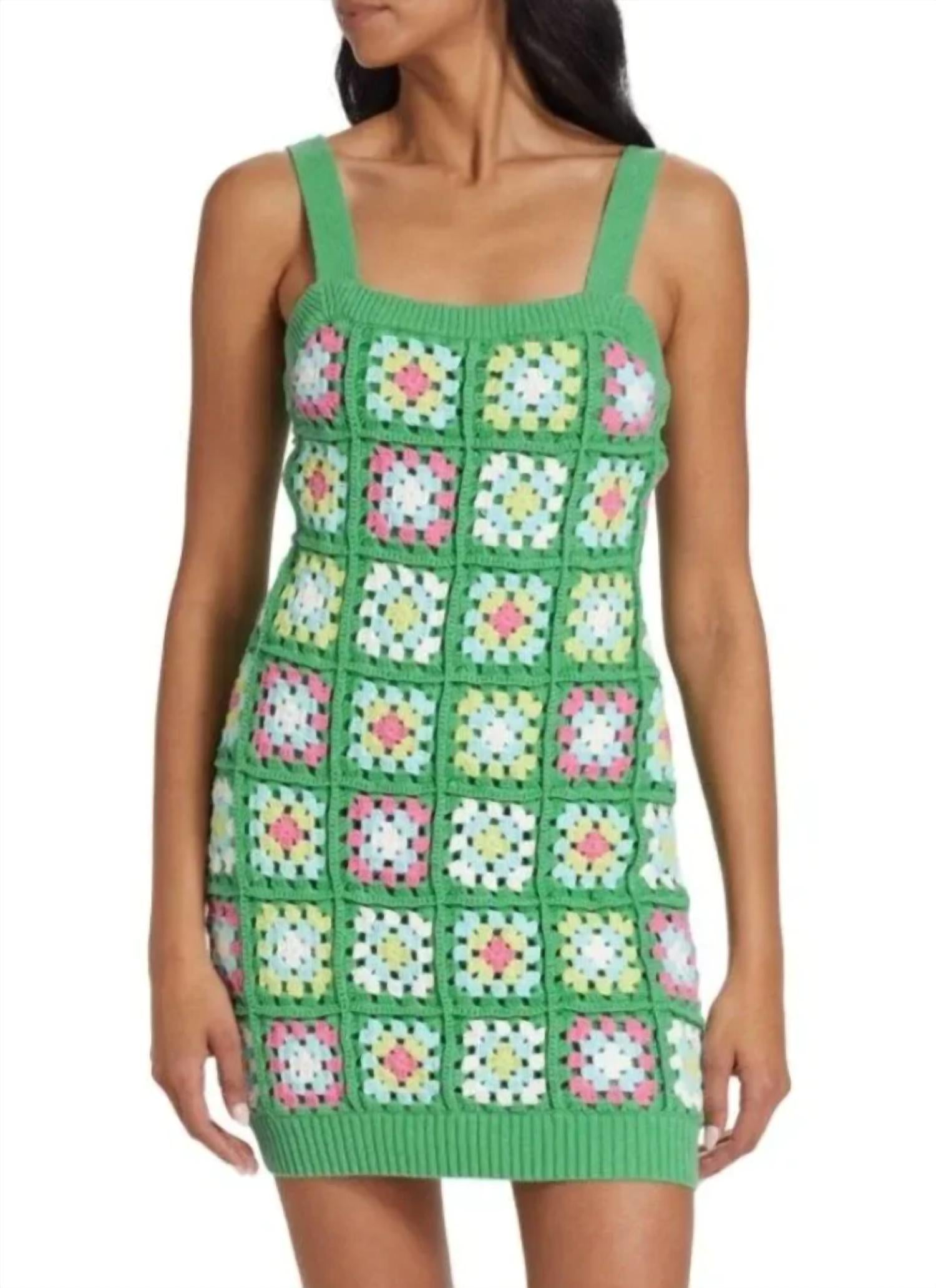 Design History - Crochet Mini Dress