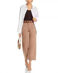 Pistola - Penny High Rise Wide Leg Crop Jeans