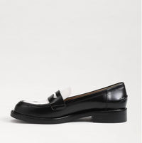 Sam Edelman Women's Colin Loafers in black white - women's flats - alternate view