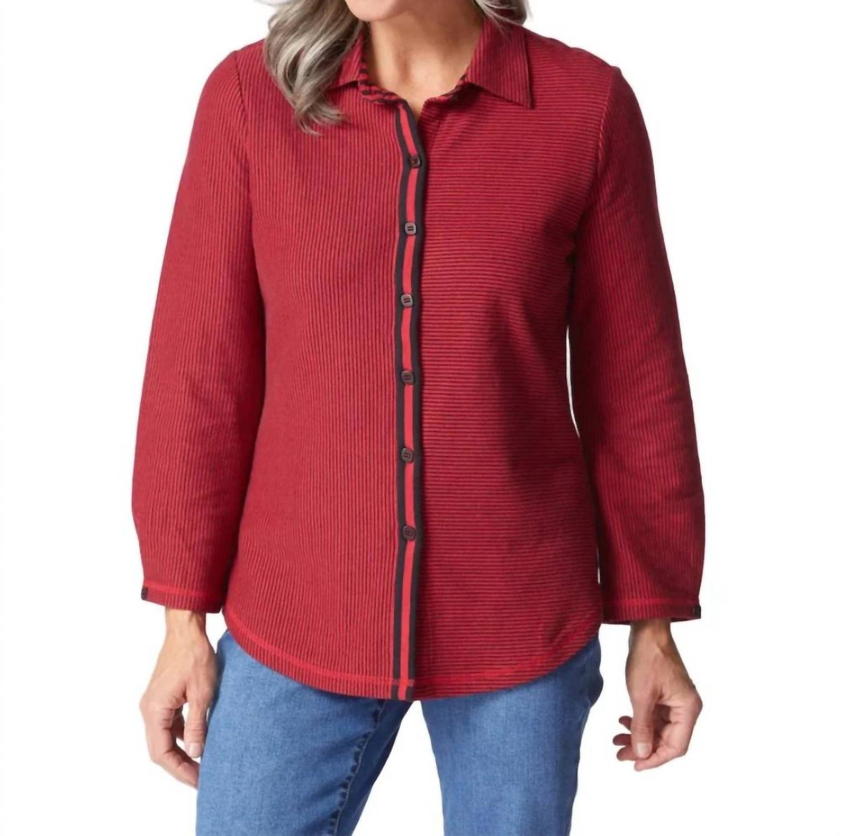 Habitat - Long Sleeve Boyfriend Shirt