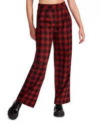 STEVE MADDEN Isabella Pant in red plaid - women's pants
