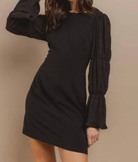 Ces Femme - Tiana Tiered Bell Sleeve Mini Dress