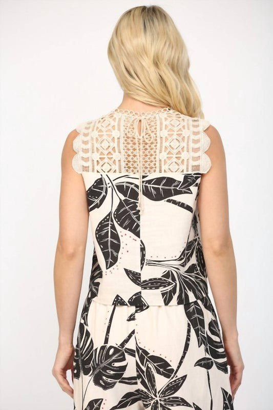 Fate - A Little Tropical Fun Crop Top