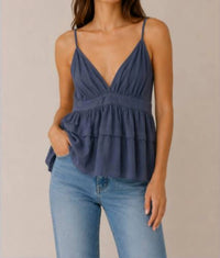 Young Fabulous & Broke - Fran Tiered Tank
