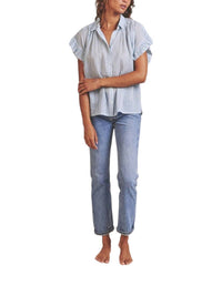 Trovata - MARIANNE B RUFFLE SLEEVE SHIRT