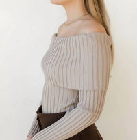 Nia - Kam Off The Shoulder Sweater