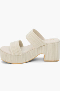 Beach by Matisse Women's Faux Leather Platform Sandals in sandstone - women's sandal - view 6