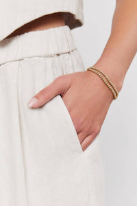 Velvet By Graham & Spencer - Jessie Heavy Linen Pant