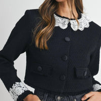 Mable - Paris Tweed Long Sleeve Jacket
