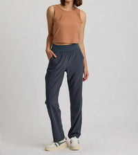 FREE FLY Breeze Flats Pant in storm cloud - women's pants