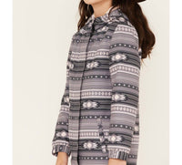 Cruel Girl - Aztec Winter Hooded Coat