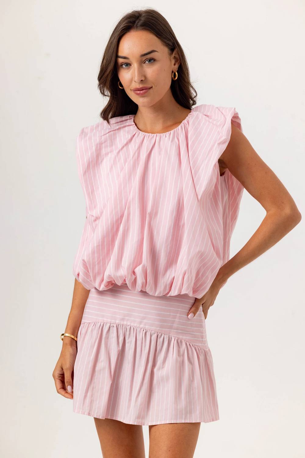 Sundays - Stripe Keira Top