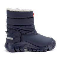 HUNTER Toddler's Insulated Snow Boots in dark blue - kids' shoe - alternate view