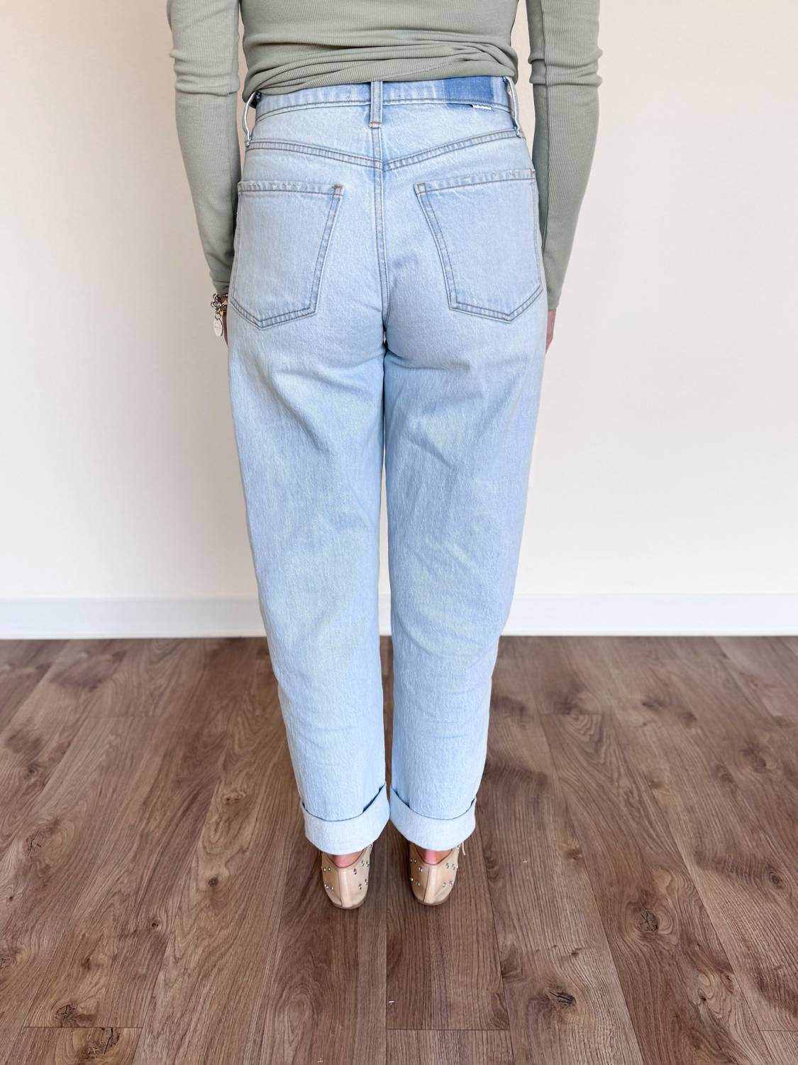 Daze - Alder High Rise Barrel Jeans