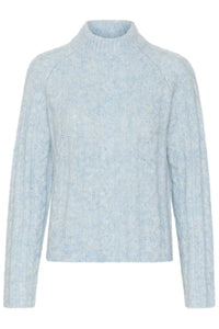 Kaffe - Kanaja Cable Knit Funnel Neck Pullover