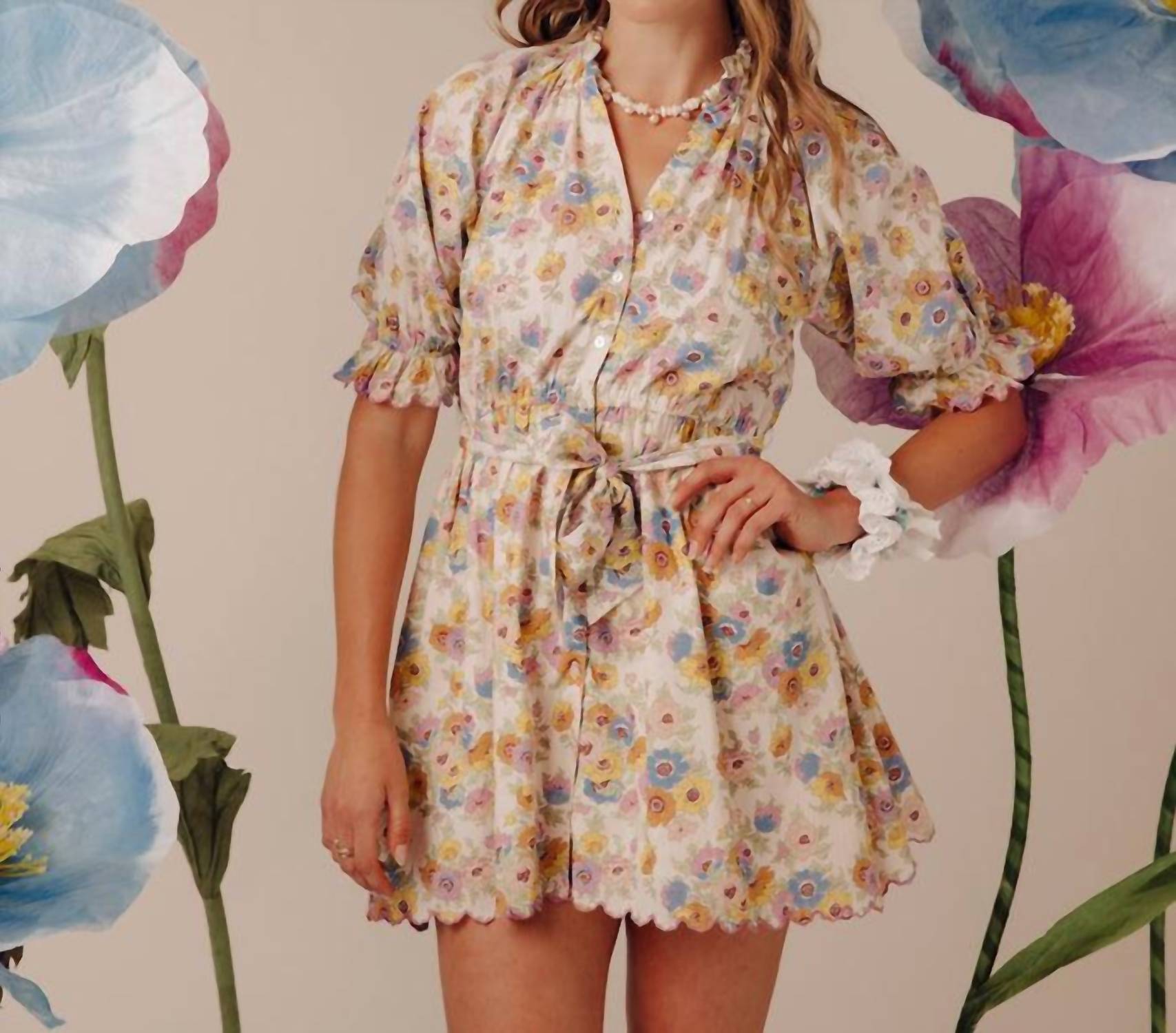 Love The Label - Madeline Print Dress