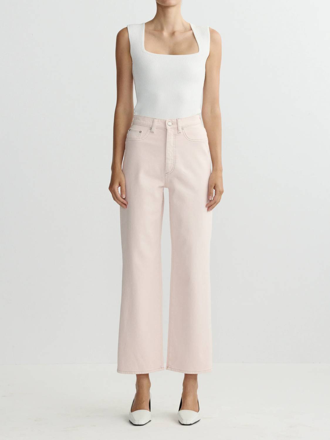 Dl1961 - Women'S - Karmine Refined Wide Leg High Rise Jeans