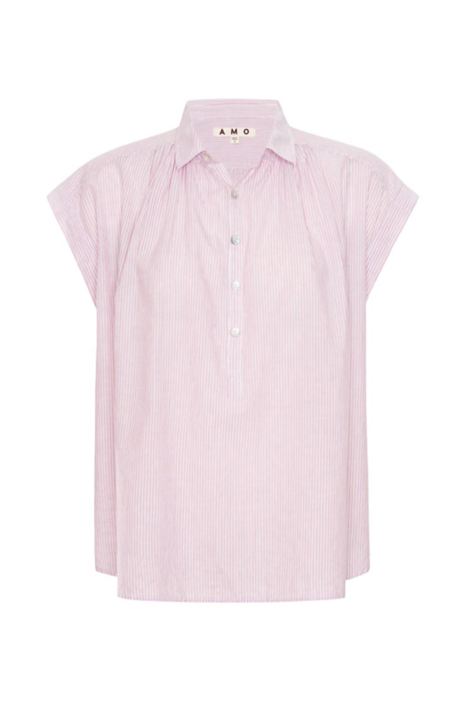 Amo - Hedy Cap Sleeve Shirt