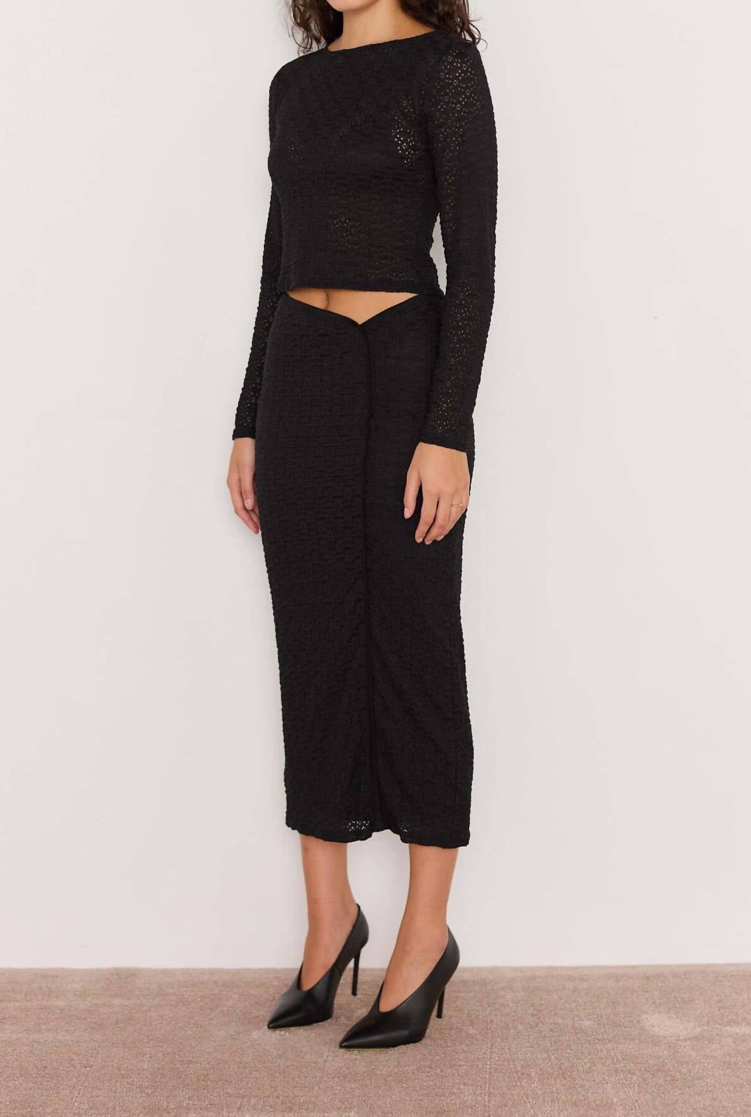 Minkpink - Luca Stretch Lace Top