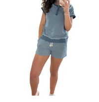 Blu Pepper - Weekend Washed Stripe Set