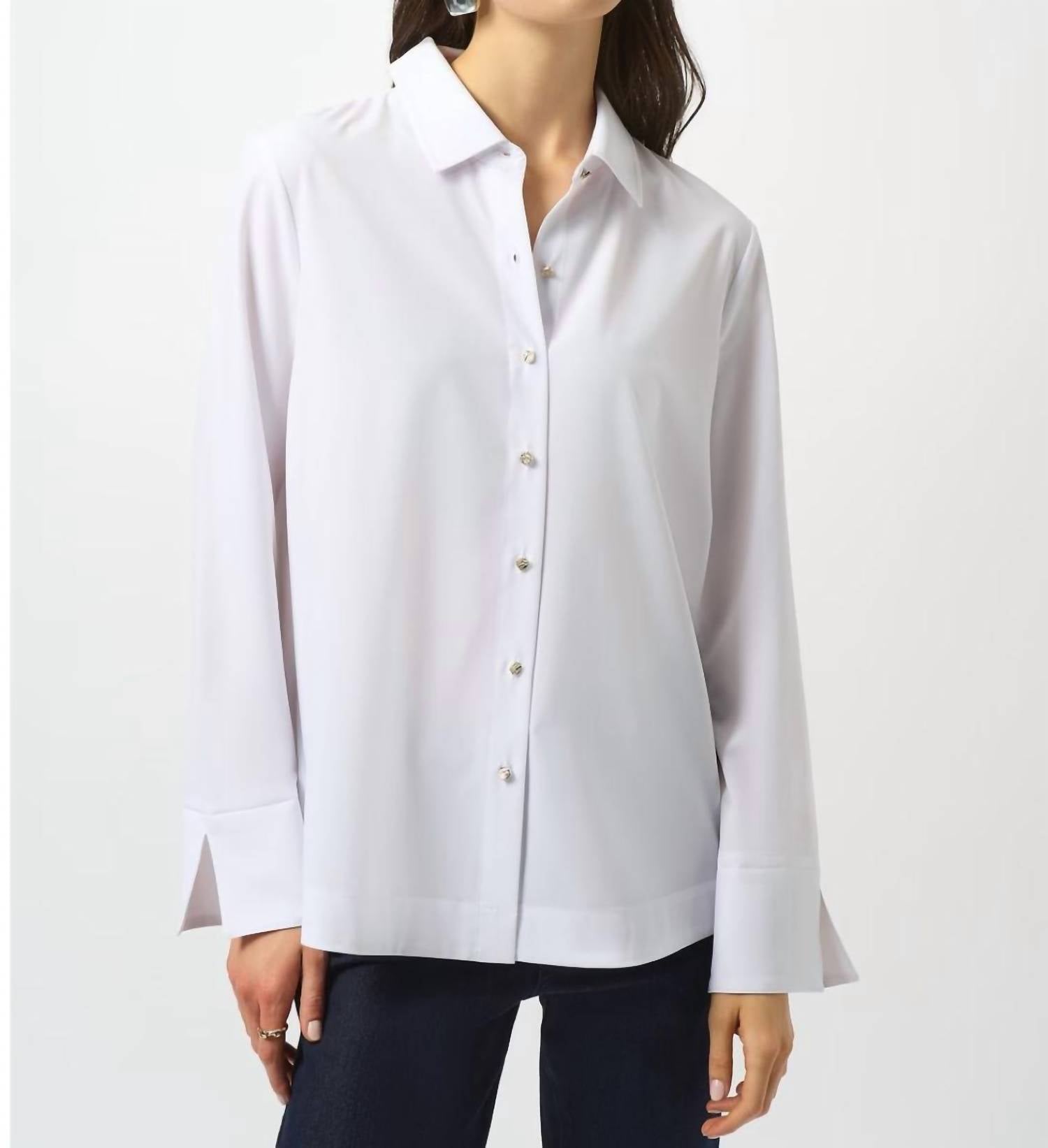 Joseph Ribkoff - Classic Button Closure Shirt