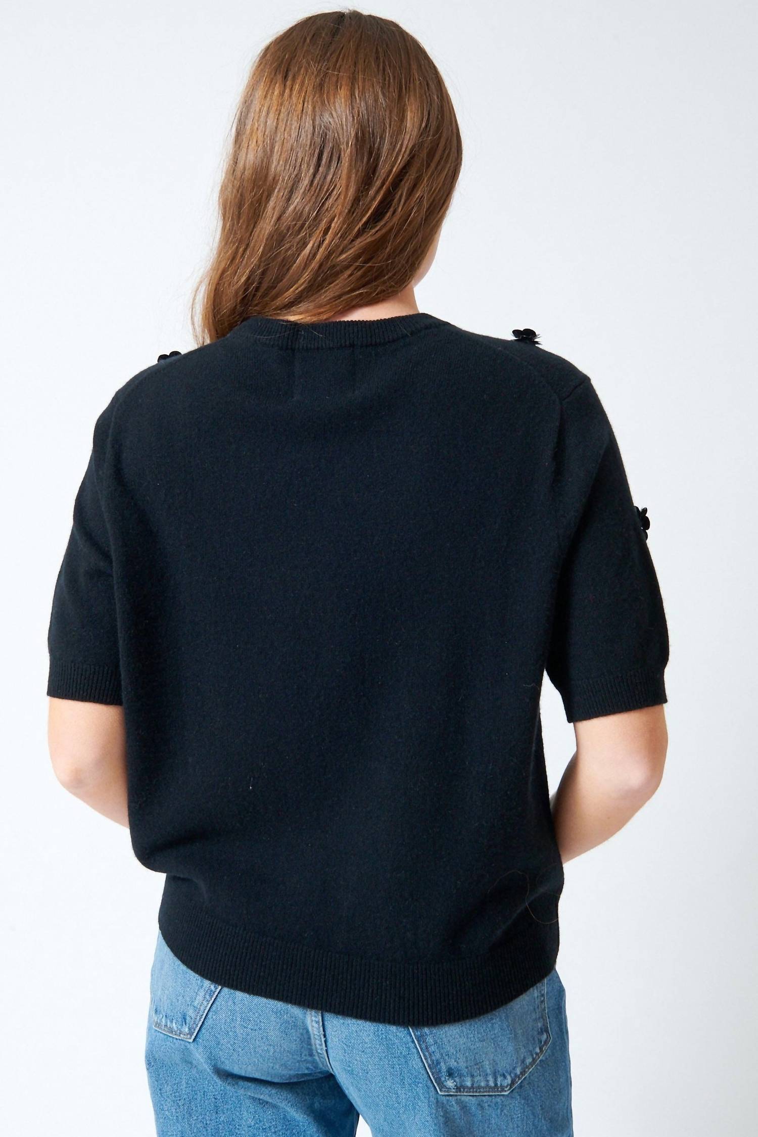 Jumper1234 - Sequin Floral Tee
