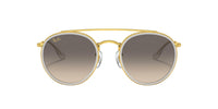Ray Ban - Round Double Bridge Non Polarized Sunglasses Rb3647n 923632