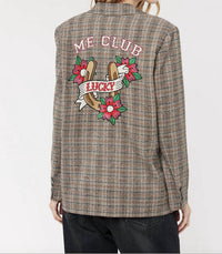 Me369 - Linda Tartan Lucky Jacket