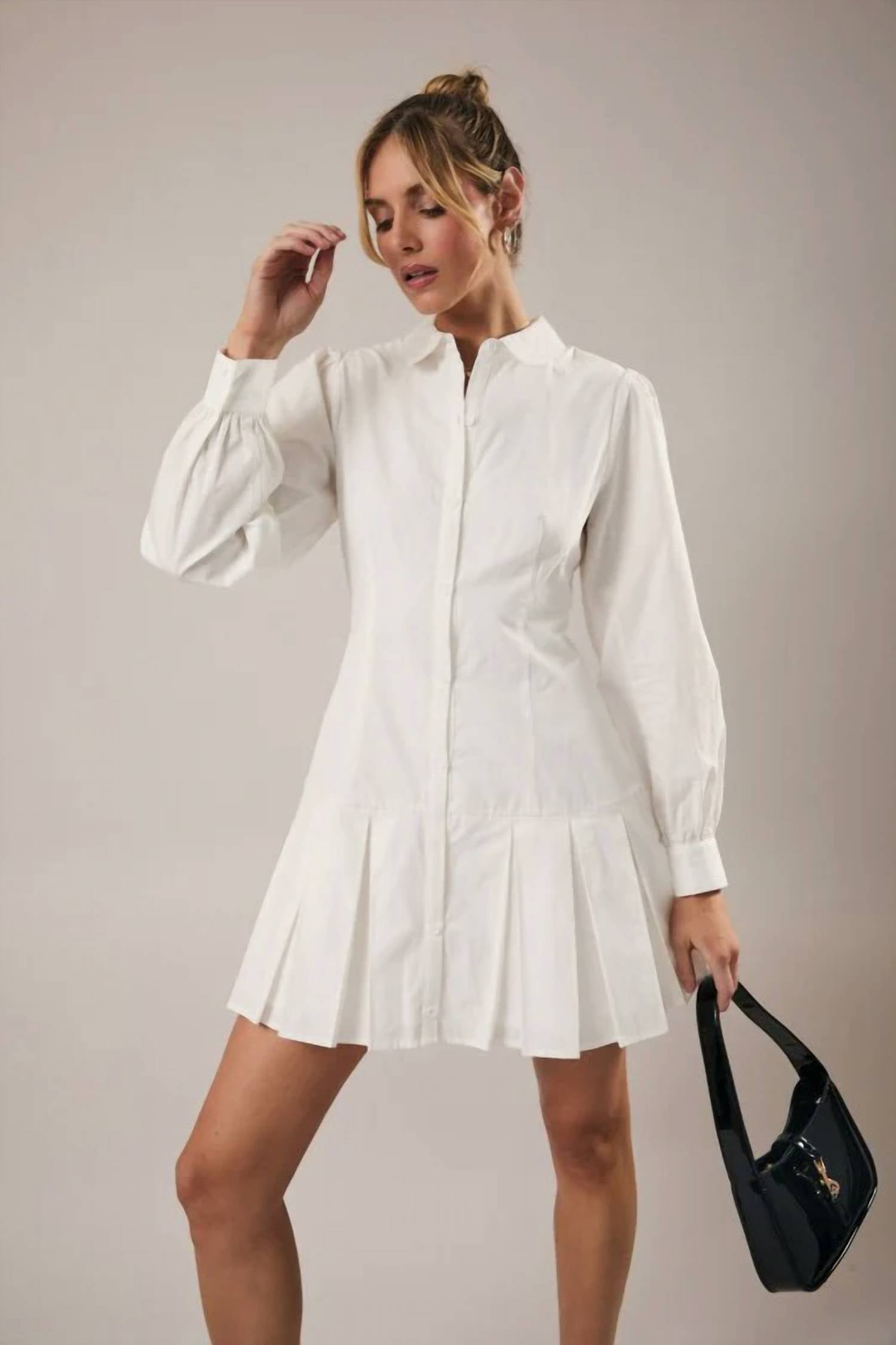 Sunday Edition - On The Top Button Down Dress