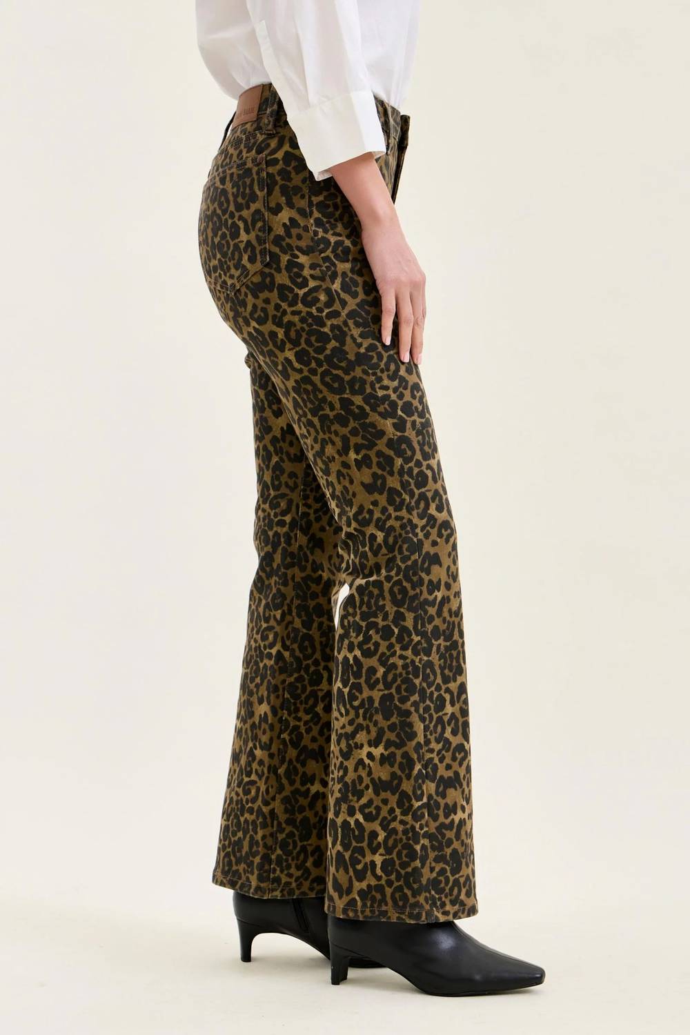 Judy Blue - High Waist Bootcut Print Jeans