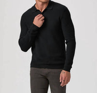 Paige - Men's Selwyn Sweater Polo Shirt