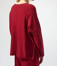 Joseph Ribkoff - Sequined Sweater Knit Boxy Top