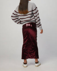 FIONA STRIPED SWEATER
