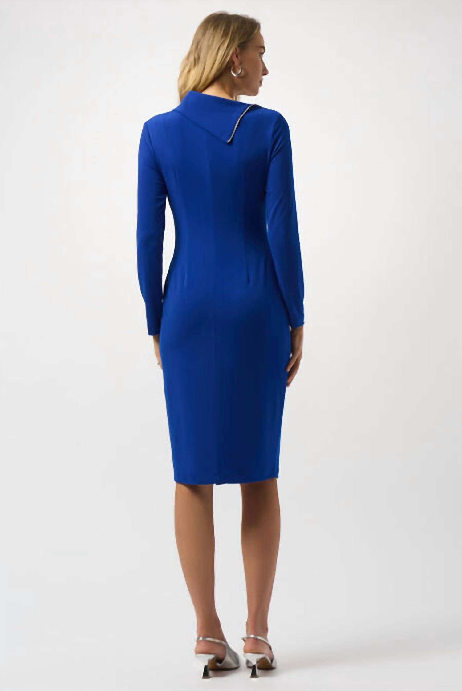 Joseph Ribkoff - Moss Crepe Sheath Dress