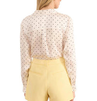 Cami NYC Crosby Blouse in pin dot - women's blouse - alternate view