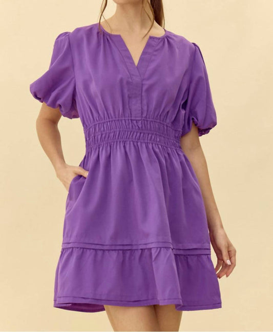 Wishlist - Kourtney V-neck Dress