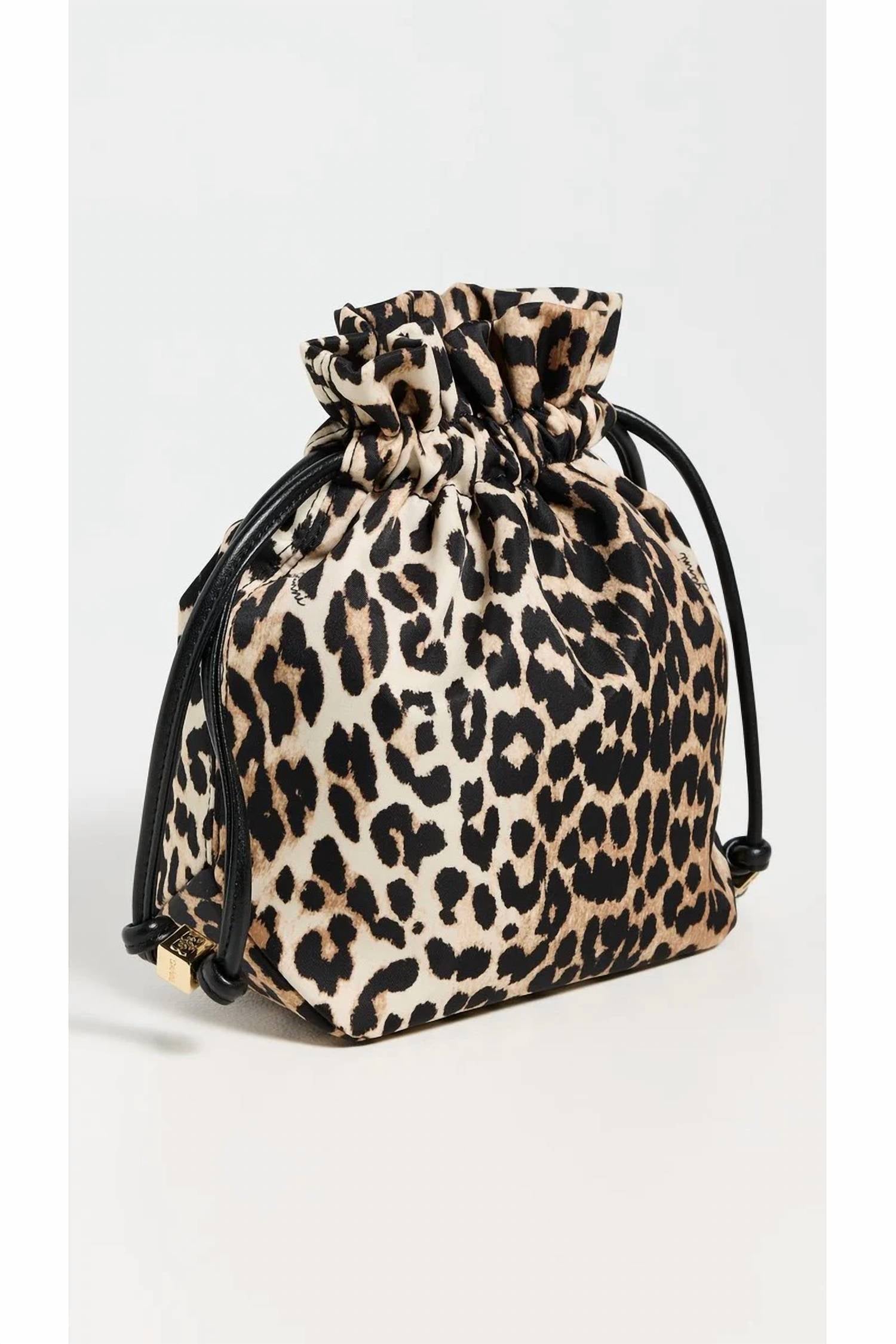 Ganni - Women's Printed Nylon Pouch