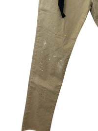 Maurizio Massimino - Men's Straight Leg Pants With Paint Splatters