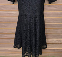 Acemi - Women's Lace Overlay Dress