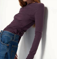 Nation Ltd - Charlotte Asymmetric Gathered Top