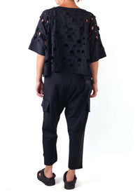 Luukaa - Knit Drop Crotch Pants