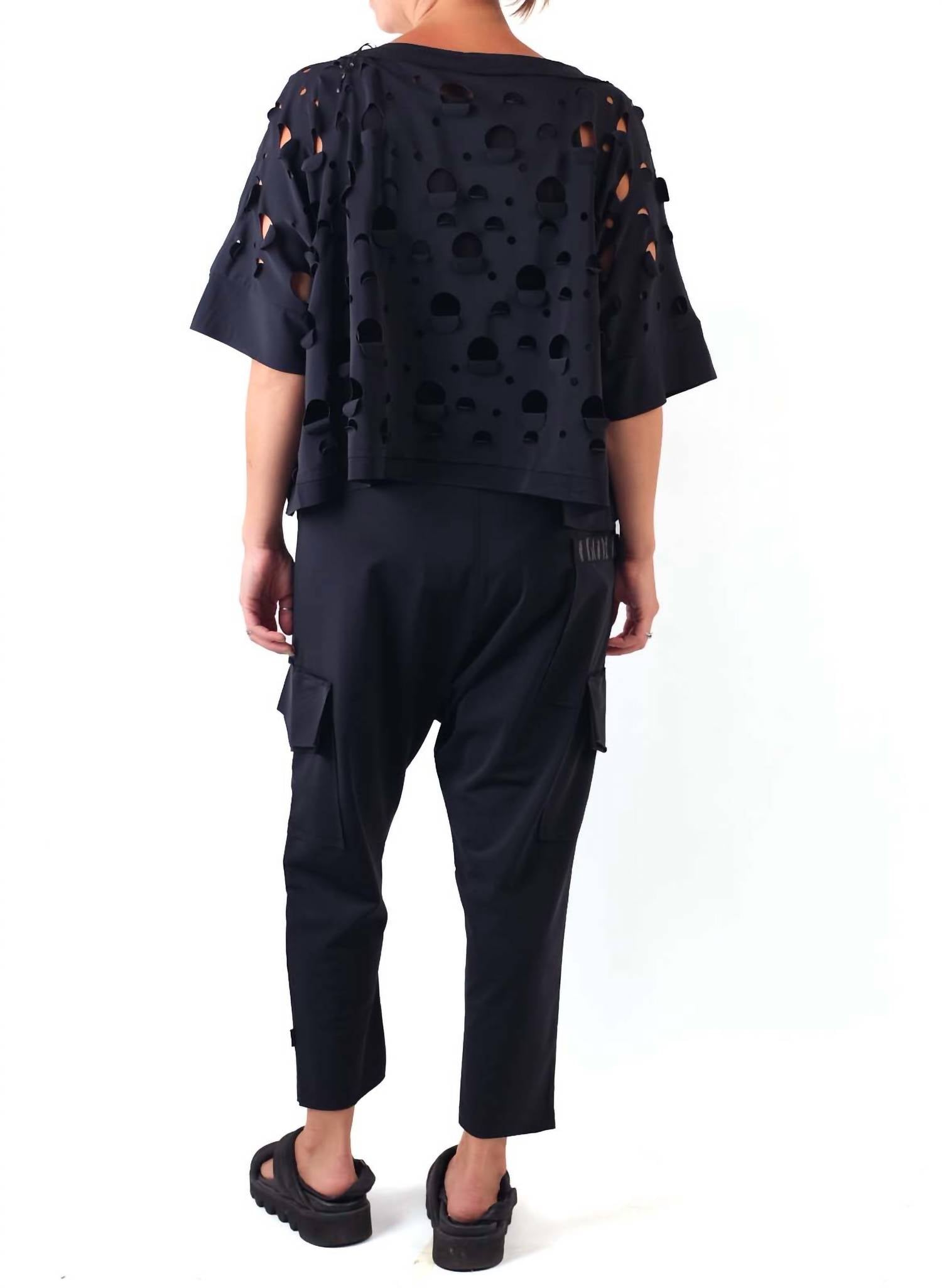Luukaa - Knit Drop Crotch Pants